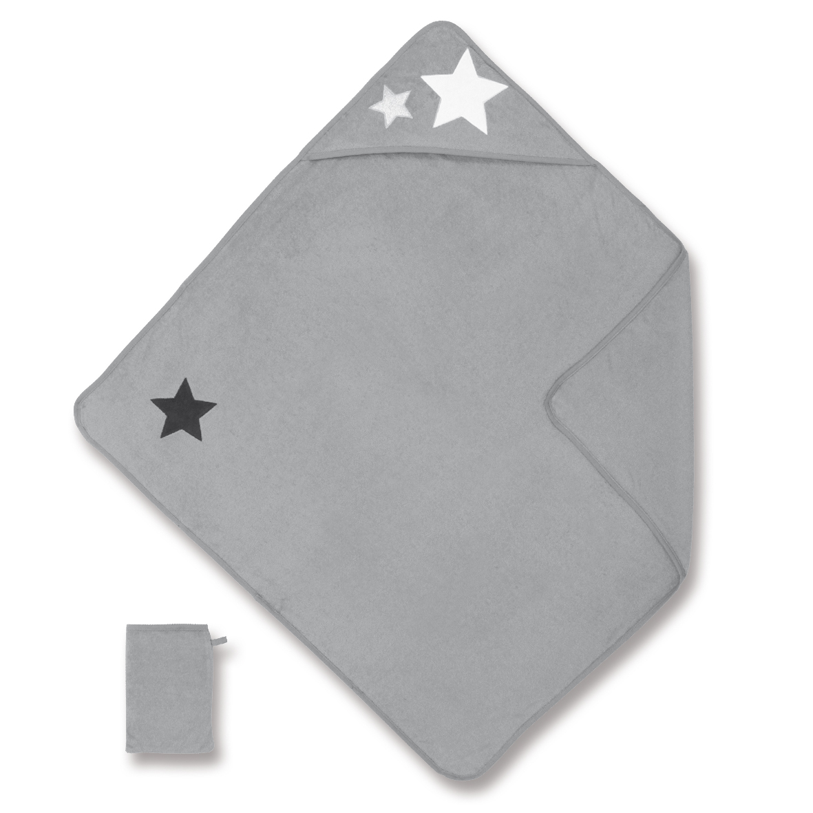 Cape de bain 90x90cm Stary Grizou Eponge-370STARE92